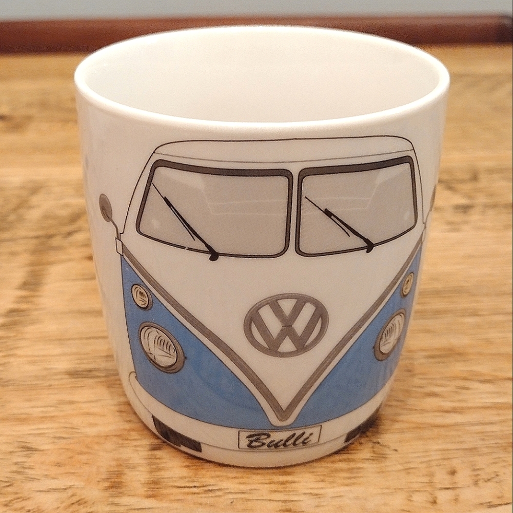 Brisa Bullie Blue VW Bus Ceramic  Mug